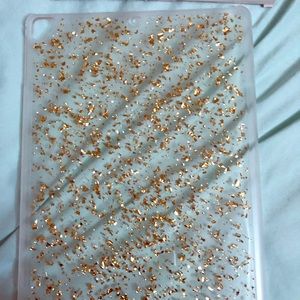 iPad Air,2,pro 9.7” case with gold flecks